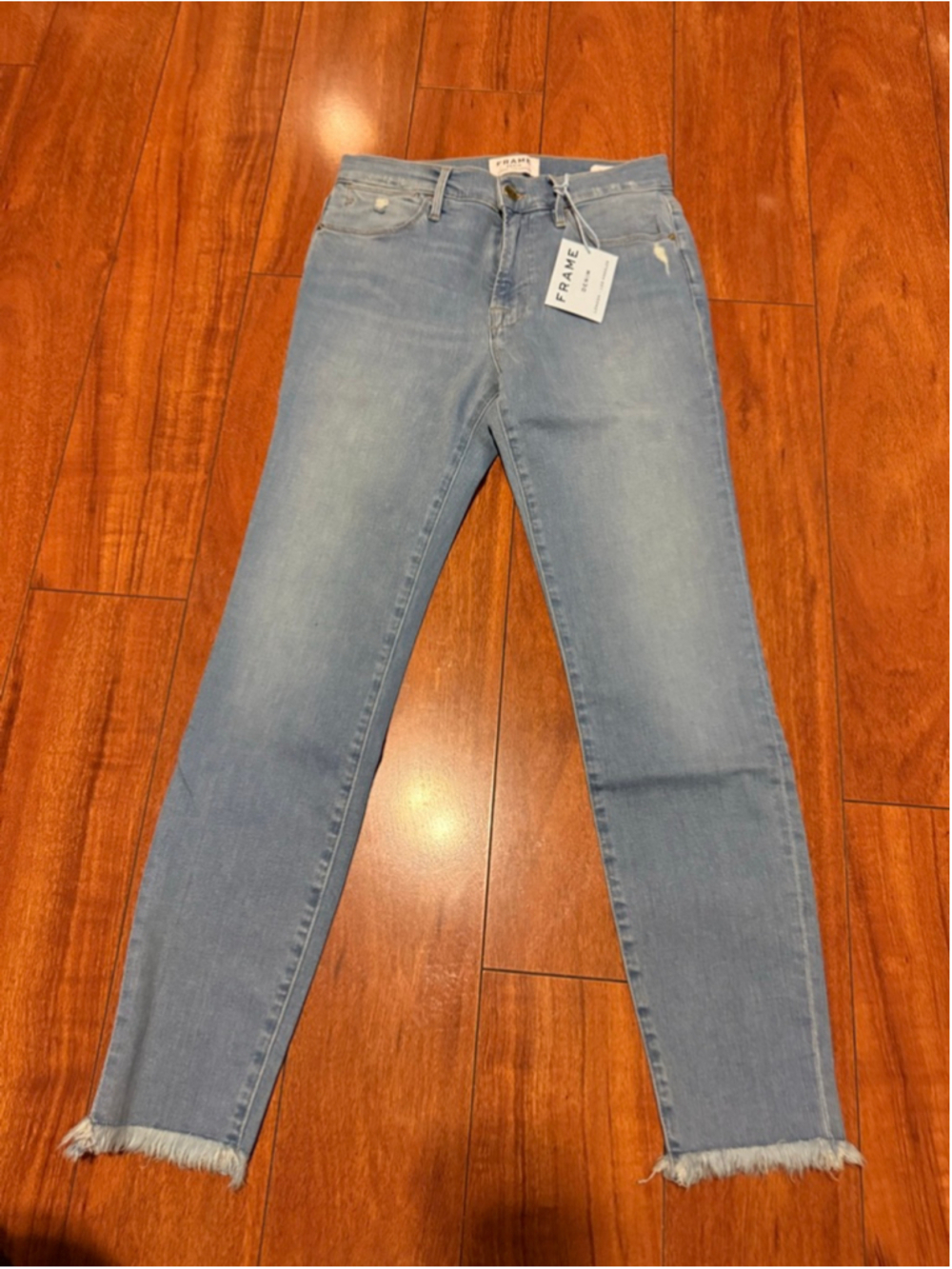 Women's FRAME Light Blue Le High Skinny Jeans Size 27